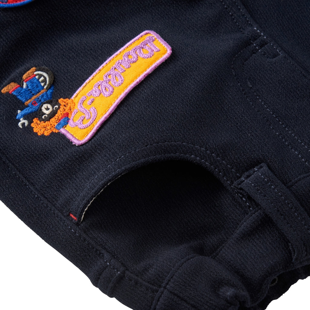 PANTALON BLEU FONCÉ DOUBLE B
