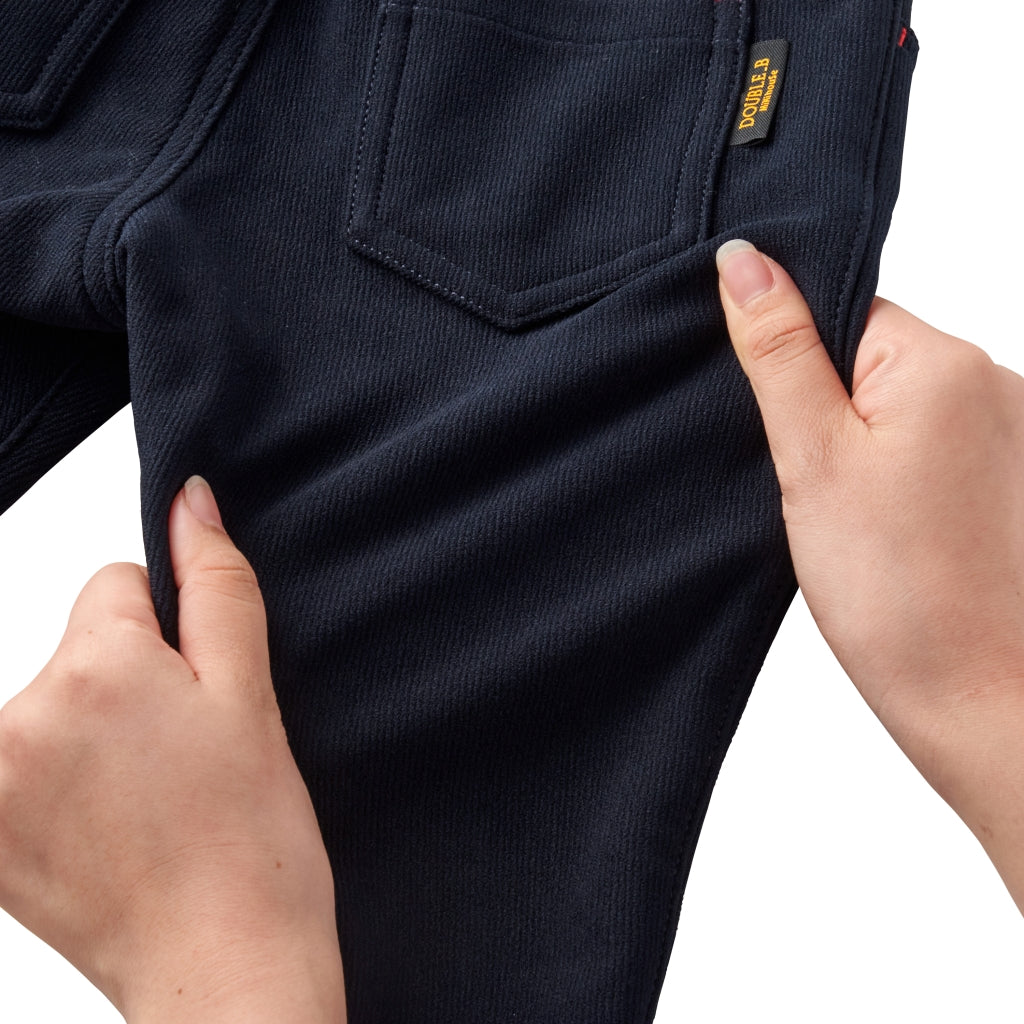 PANTALON BLEU FONCÉ DOUBLE B