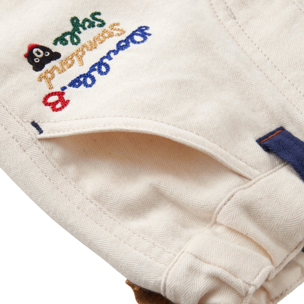 PANTALON BLANC DOUBLE B