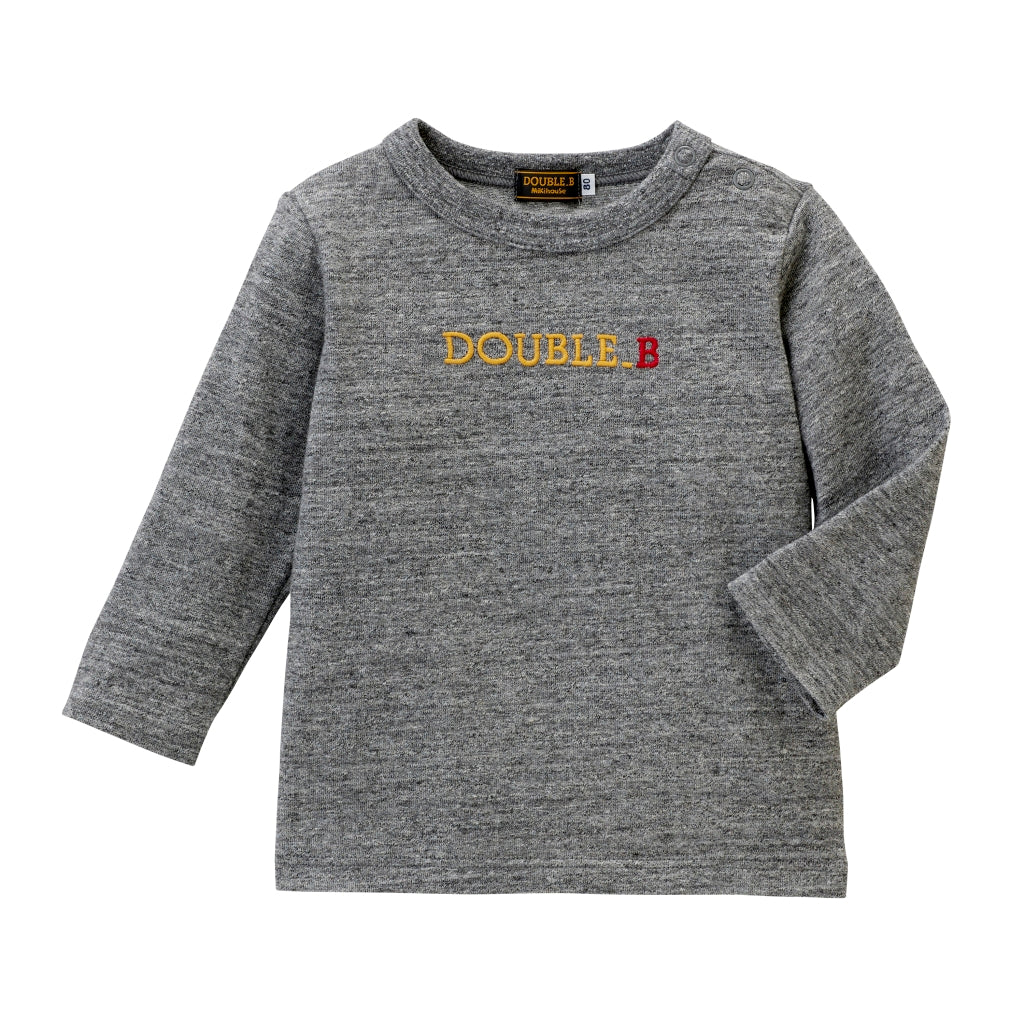 PULL CLASSIQUE GRIS DOUBLE B GARCON MIKI HOUSE