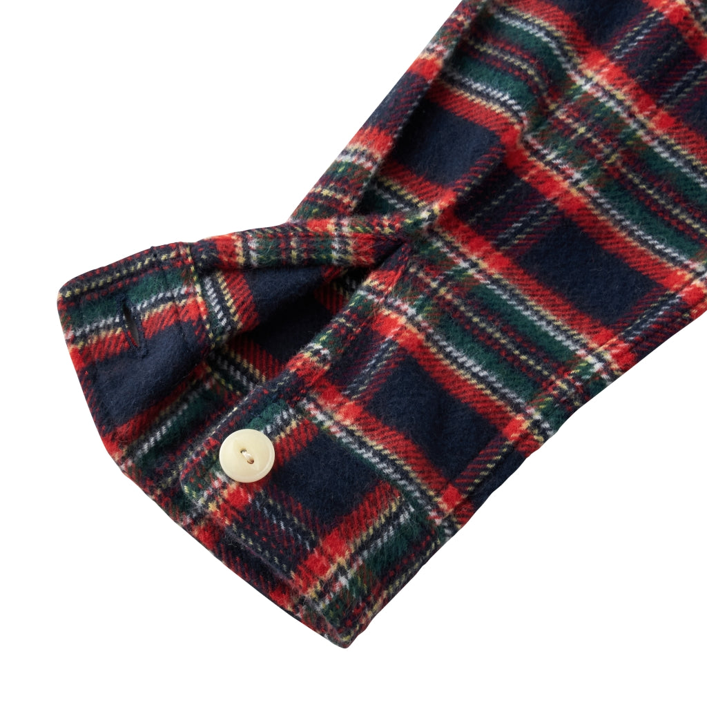 CHEMISE À CARREAUX DOUBLE B