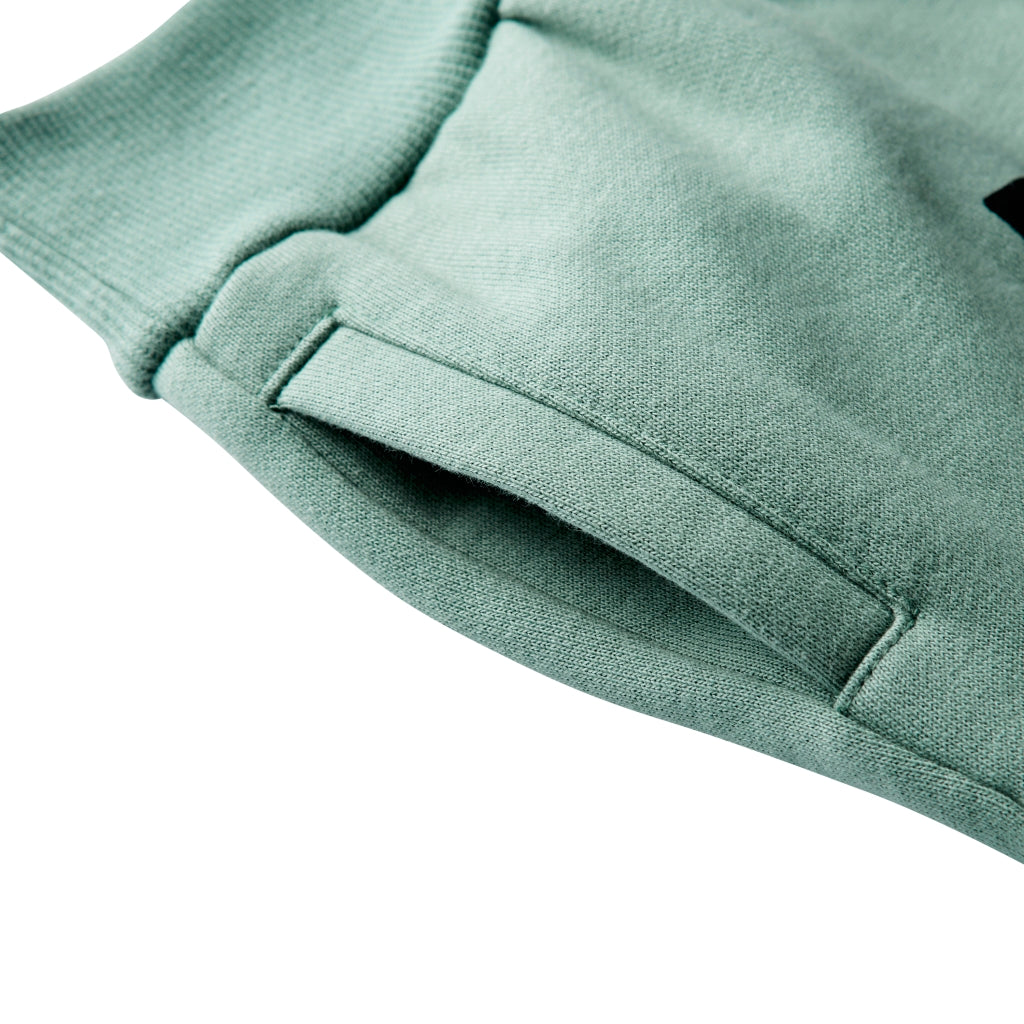 SWEAT À CAPUCHE VERT CLAIR DOUBLE B MIKI HOUSE