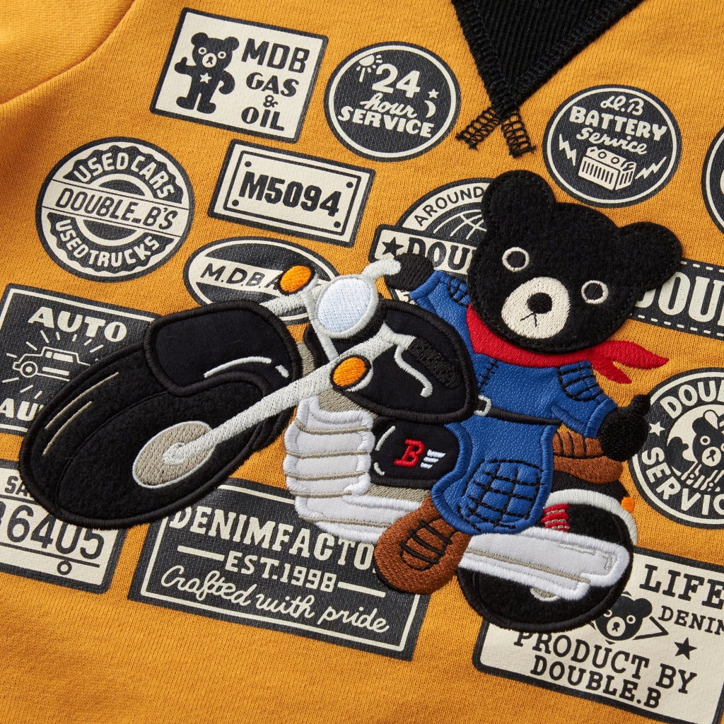 PULL EN COTON DOUBLE B