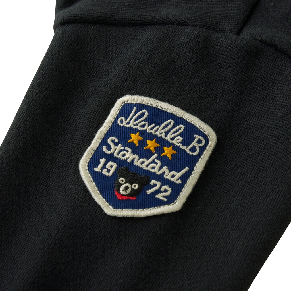 SWEAT SHIRT NOIR DOUBLE B BRODERIES