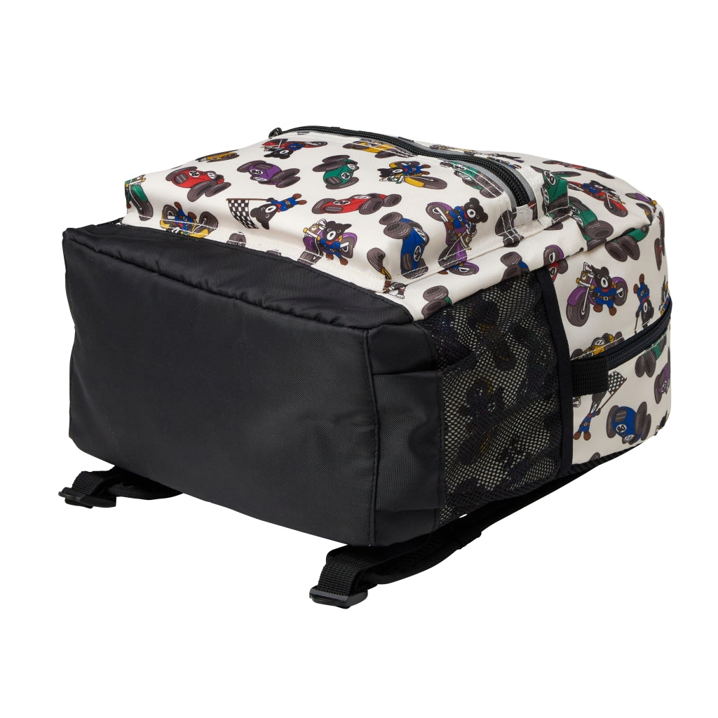 SAC À DOS DOUBLE B MOTIFS COURSES