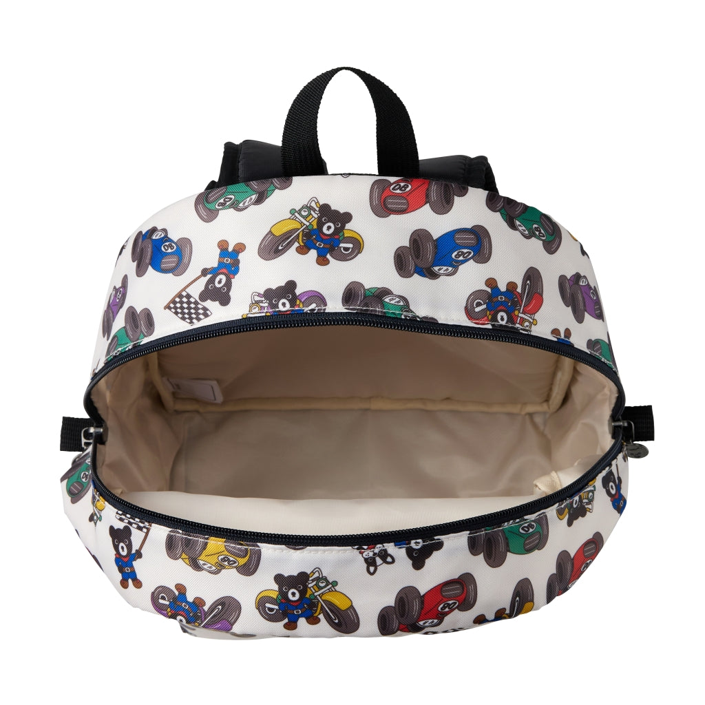SAC À DOS DOUBLE B MOTIFS COURSES