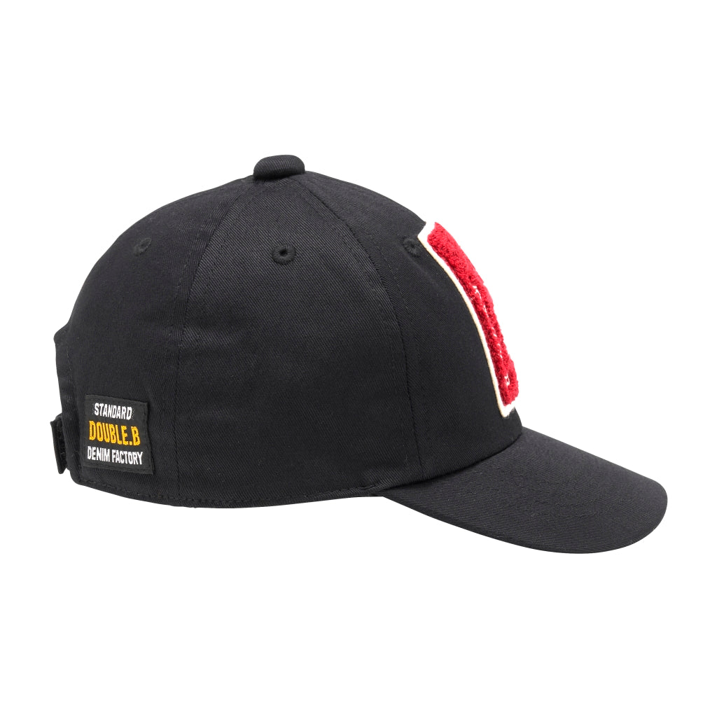 MIKI HOUSE DOUBLE B BLACK CAP