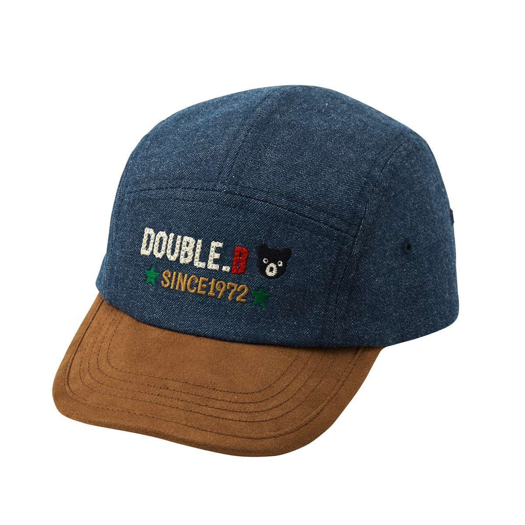 CASQUETTE EN LAINE BLEU INDIGO BOUBLE B