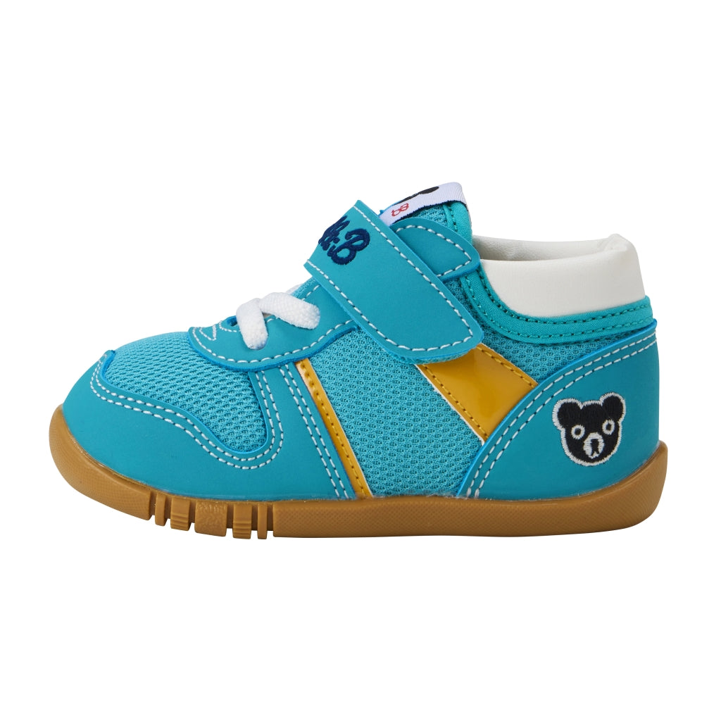 BASKETS BÉBÉ TURQUOISES DOUBLE B