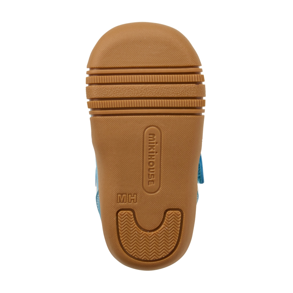 BASKETS BÉBÉ TURQUOISES DOUBLE B