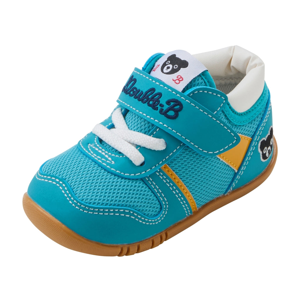 BASKETS BÉBÉ TURQUOISES DOUBLE B