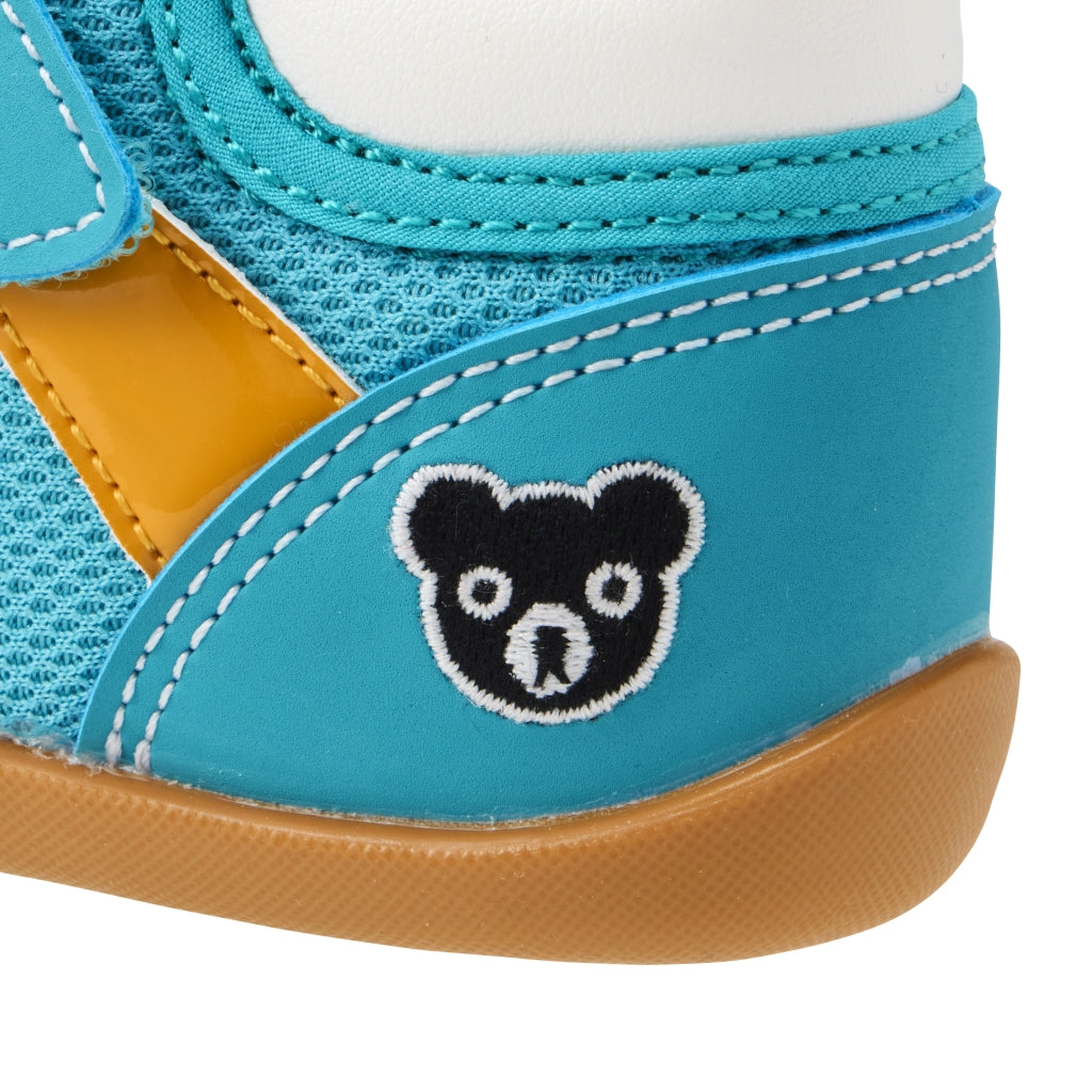 BASKETS BÉBÉ TURQUOISES DOUBLE B
