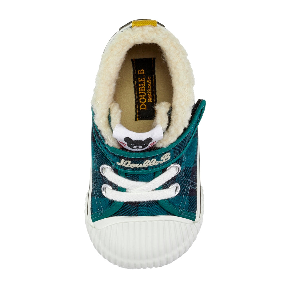 MIKI HOUSE DOUBLE B GREEN SNEAKER