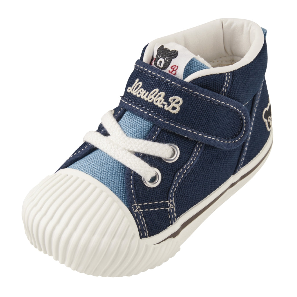 CHAUSSURES BEBE BLEU DOUBLE B MIKI HOUSE