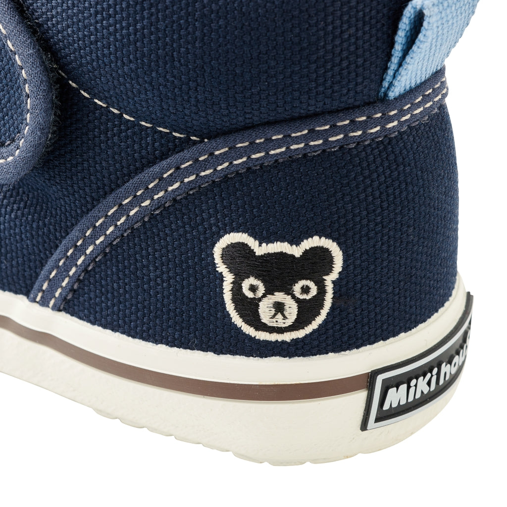 CHAUSSURES BEBE BLEU DOUBLE B MIKI HOUSE