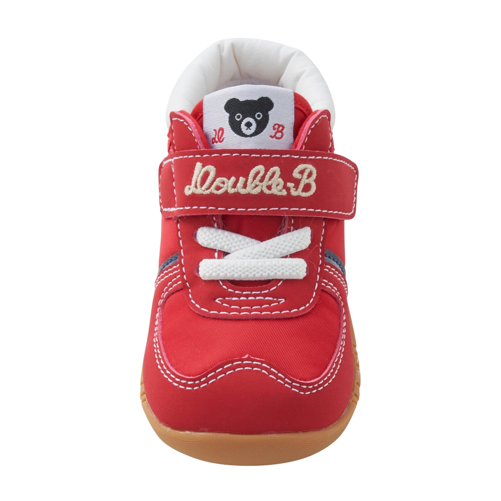 RED DOUBLE B SNEAKERS MIKI HOUSE