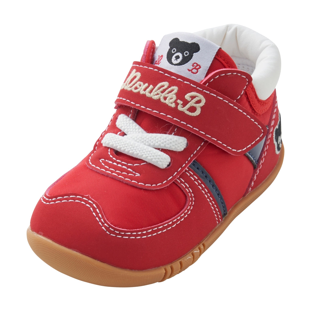 RED DOUBLE B SNEAKERS MIKI HOUSE