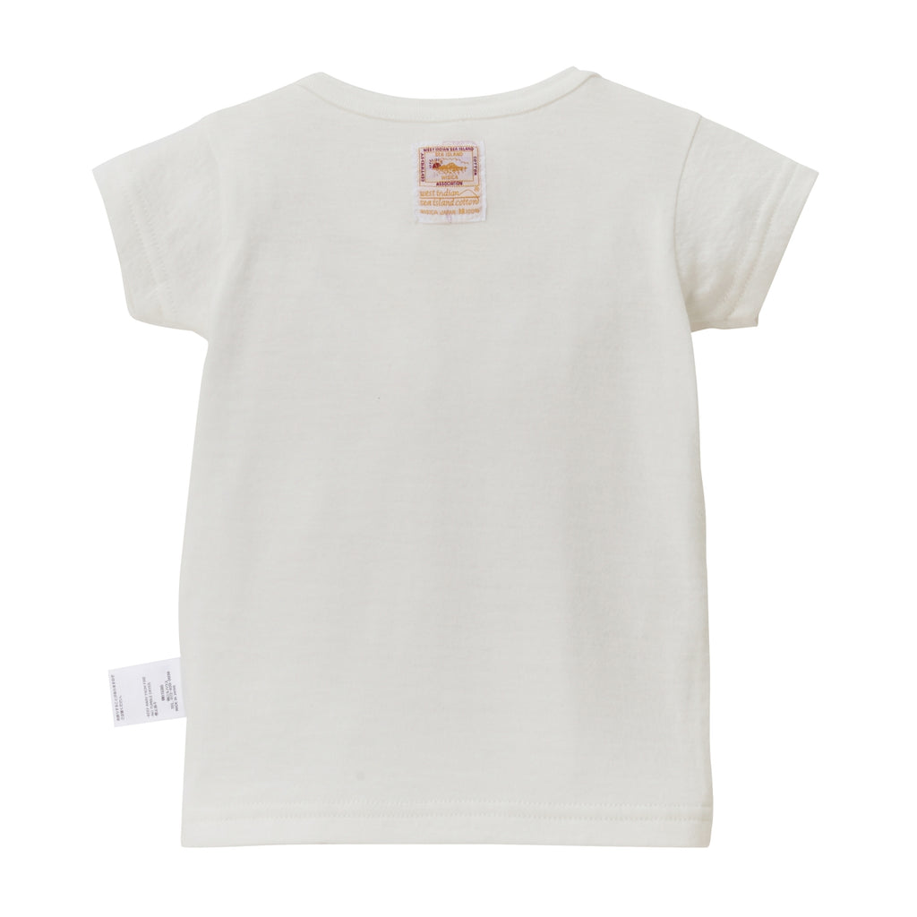 T-SHIRT EN COTON BLANC SEA ISLAND