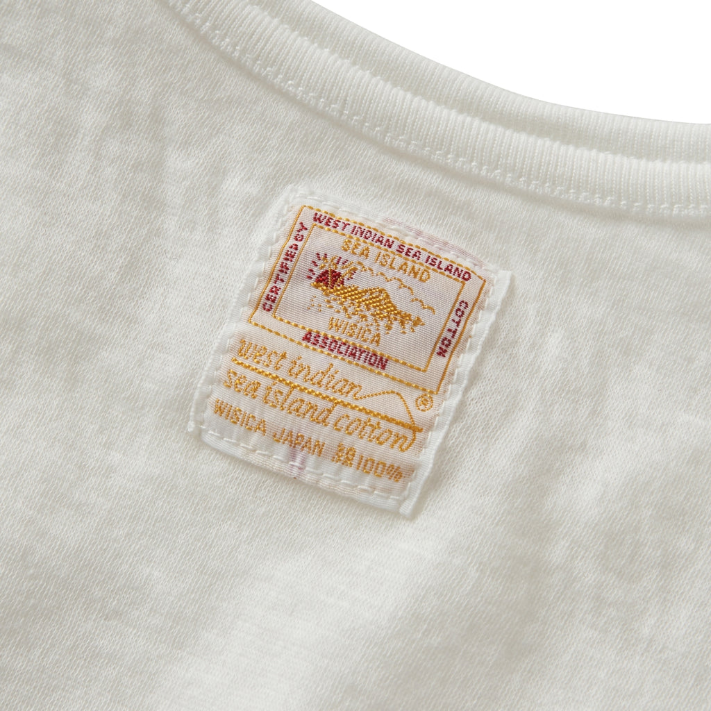 WHITE SEA ISLAND COTTON T-SHIRT