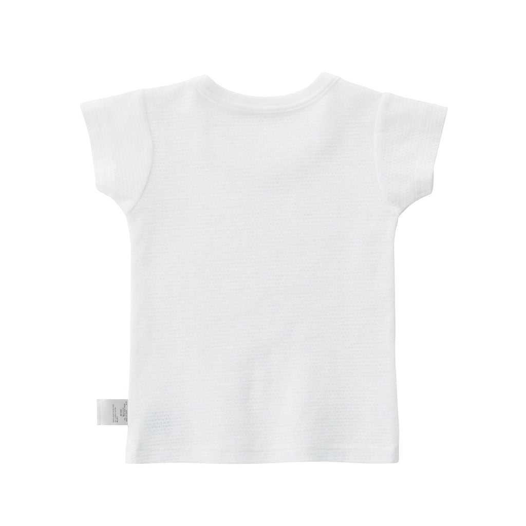 T-SHIRT BLANC EN COTON