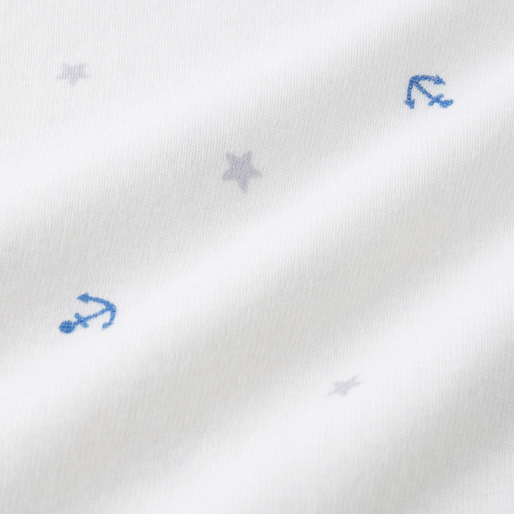WHITE COTTON T-SHIRT