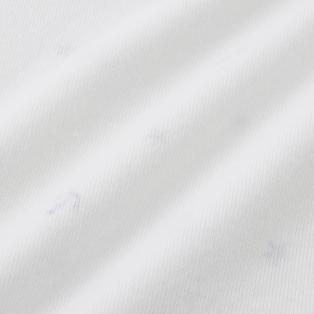 WHITE COTTON T-SHIRT