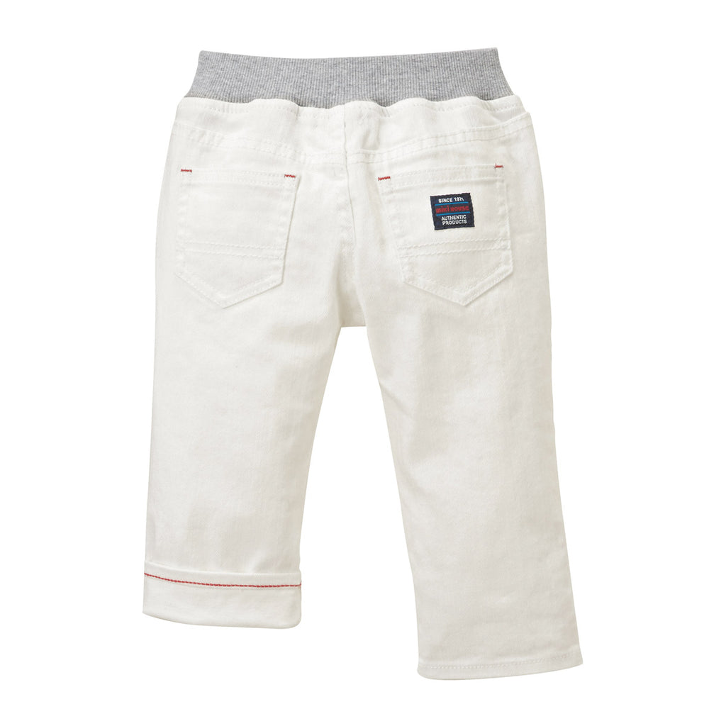 PANTALON DENIM BLANC