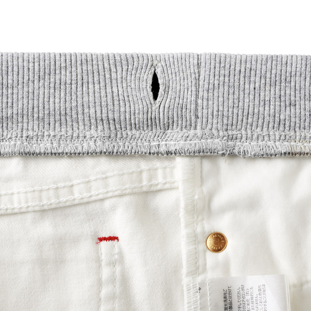 PANTALON DENIM BLANC