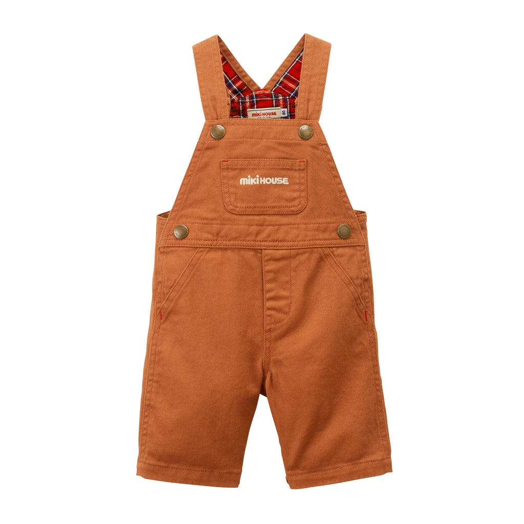 ORANGE COTTON OVERALLS