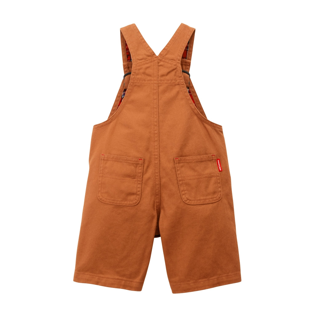 ORANGE COTTON OVERALLS