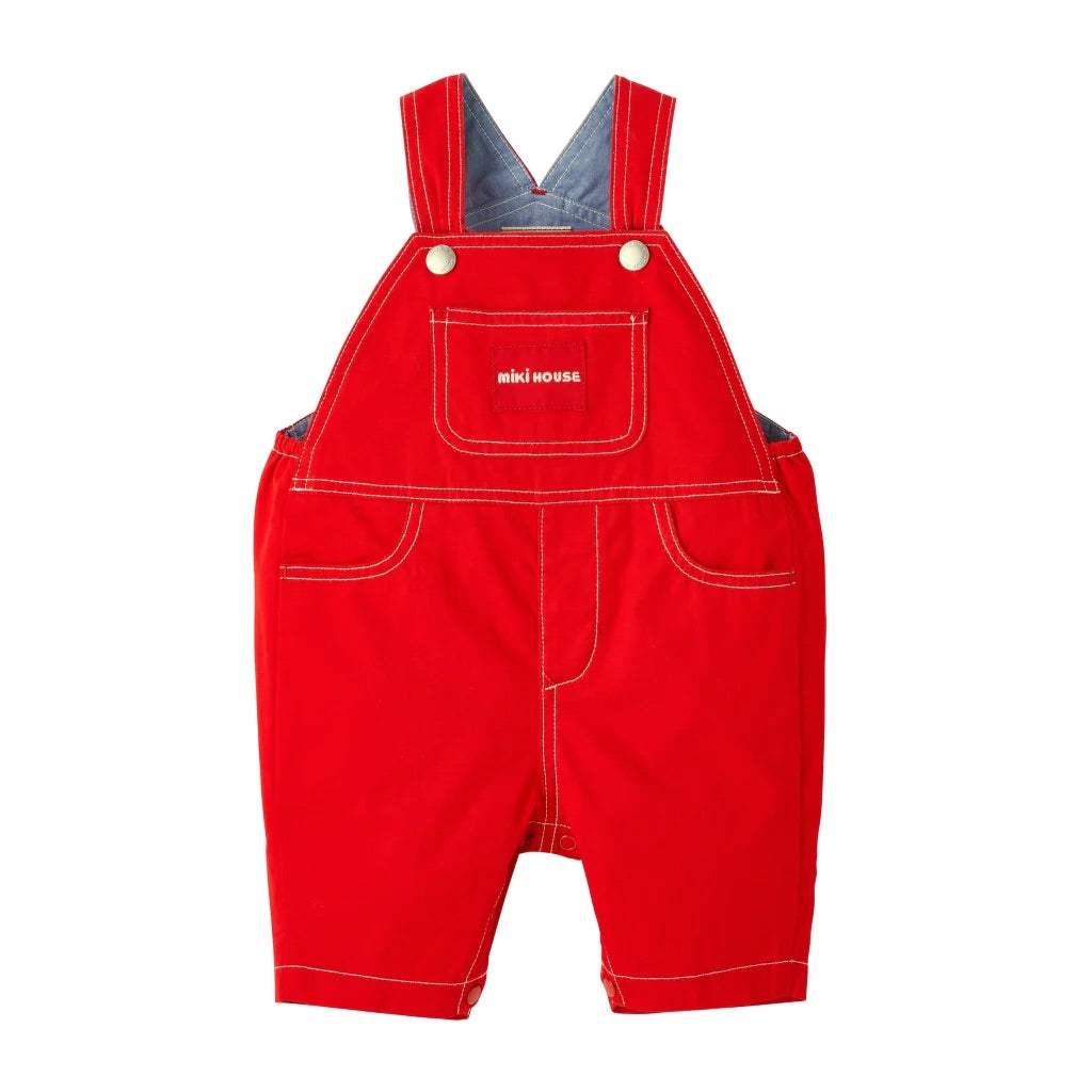 ICONIC RED OVERALLS