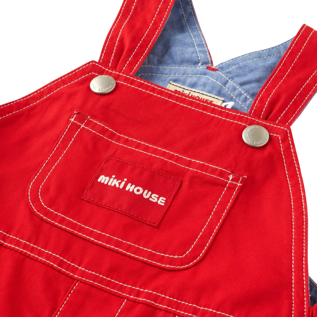ICONIC RED OVERALLS