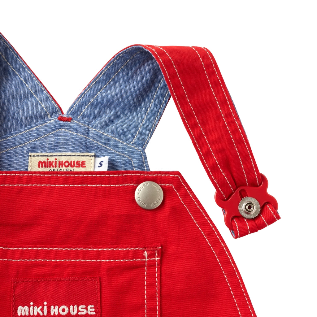 ICONIC RED OVERALLS