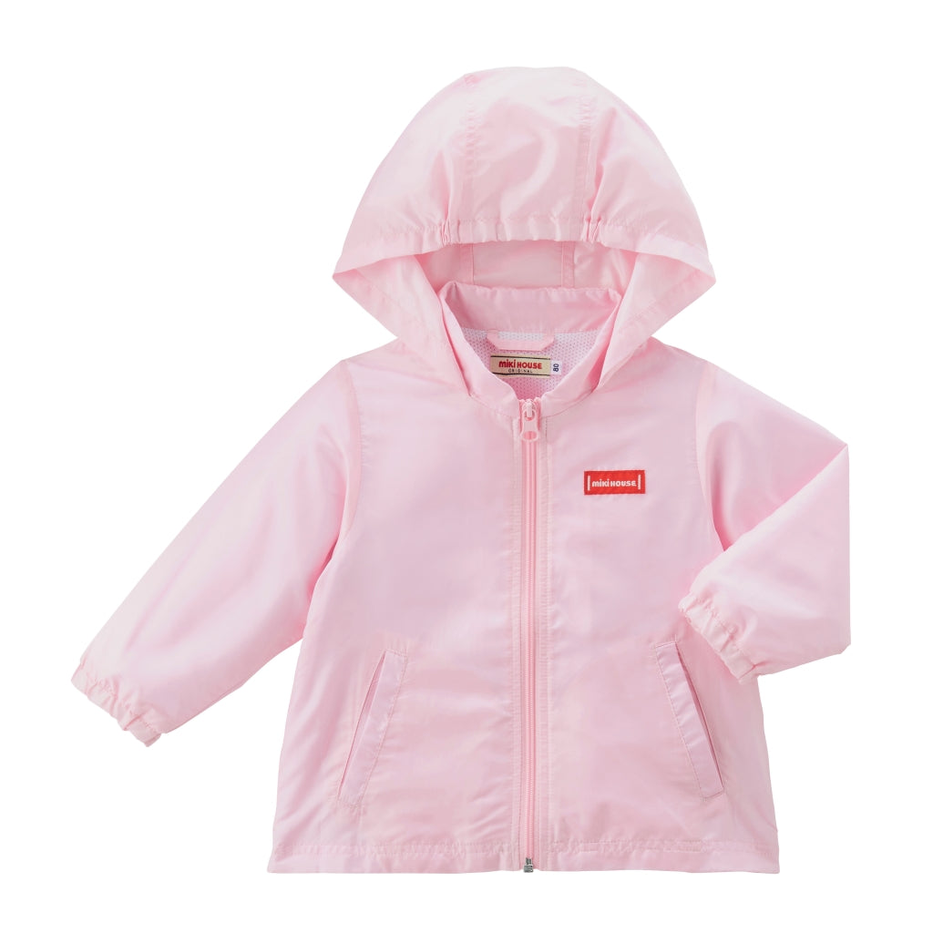 VESTE COUPE-VENT ROSE PALE