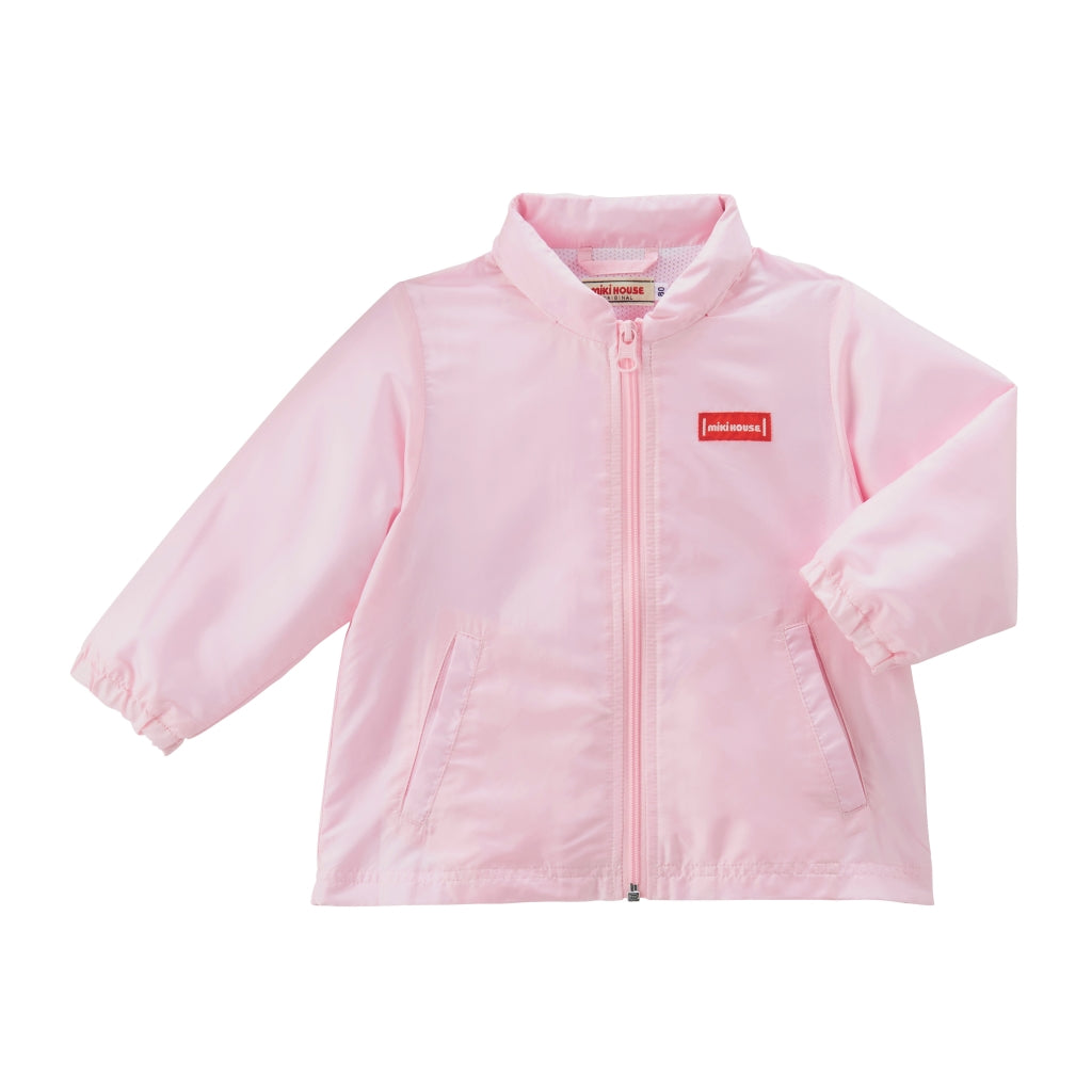 PALE PINK WINDBREAKER JACKET