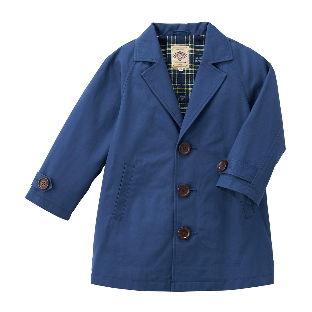 TRENCH COAT BLEU MARINE