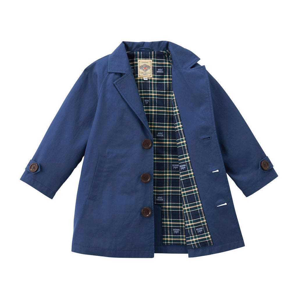 TRENCH COAT BLEU MARINE