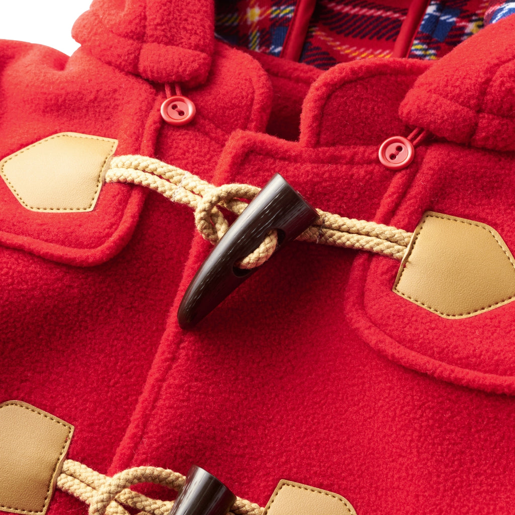 RED DUFFLE COAT