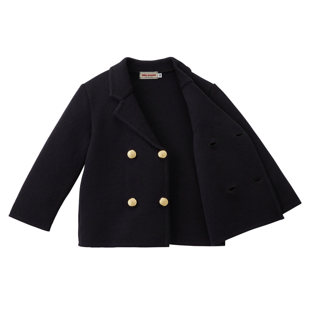 NAVY BLUE WOOL JACKET