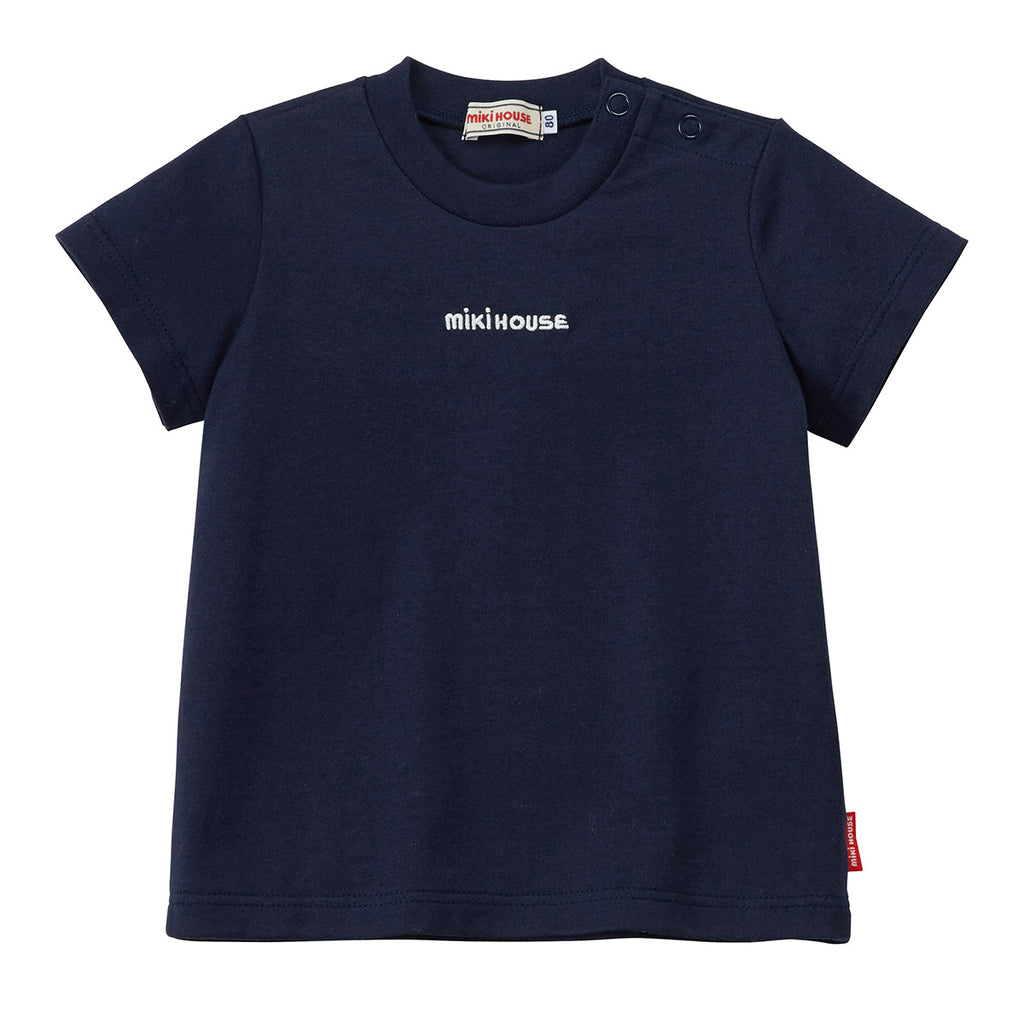 T-SHIRT EN COTON BLEU MARINE