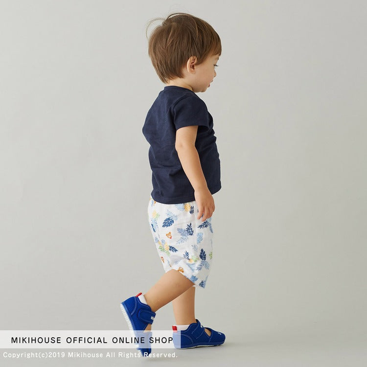 T-SHIRT EN COTON BLEU MARINE