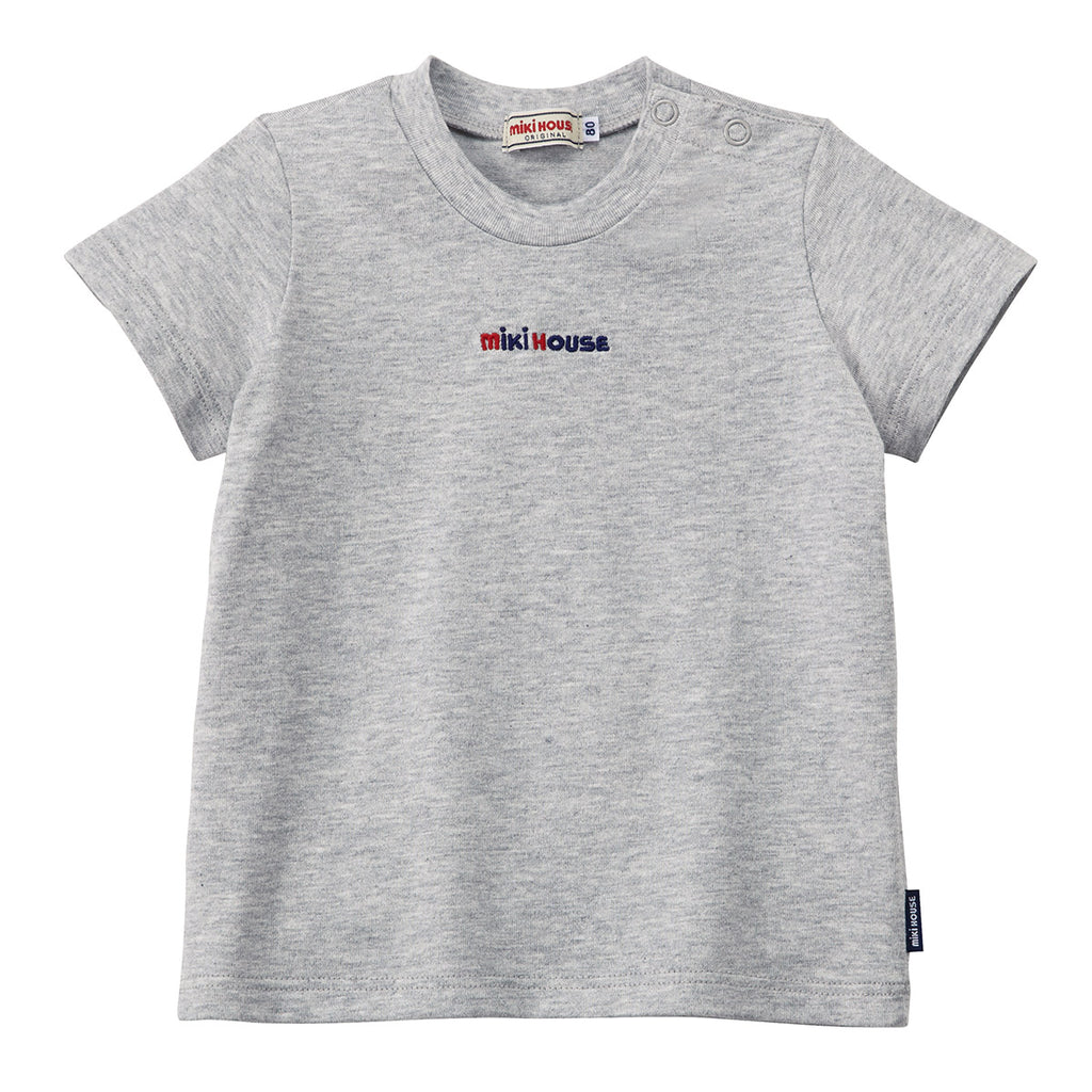 T-SHIRT EN COTON GRIS