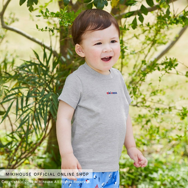 T-SHIRT EN COTON GRIS