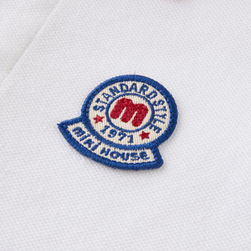 POLO EN COTON BLANC