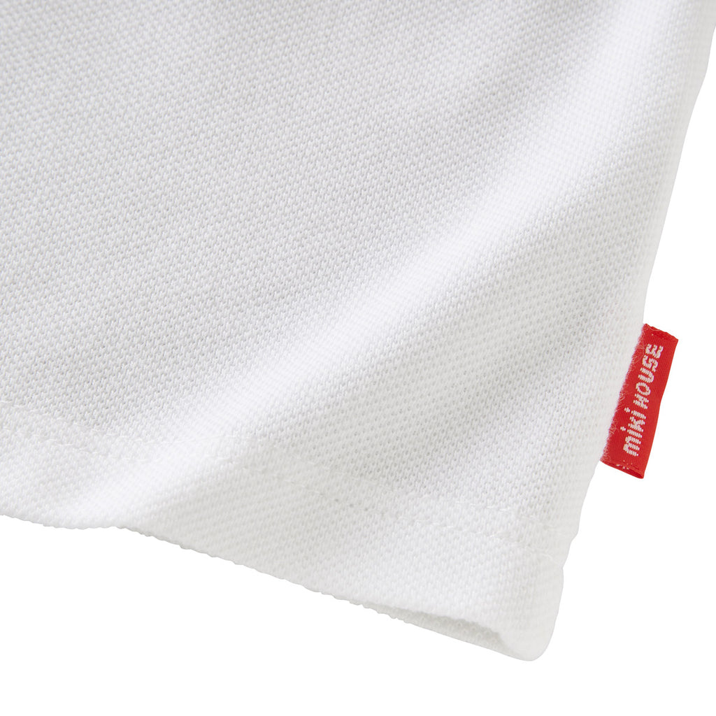 POLO EN COTON BLANC