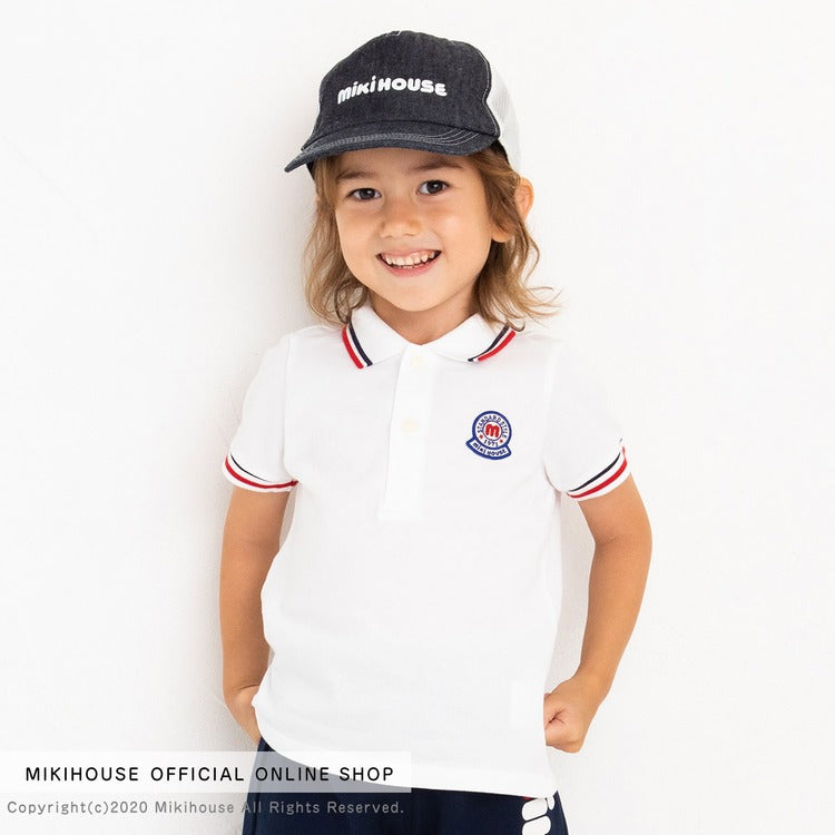 POLO EN COTON BLANC