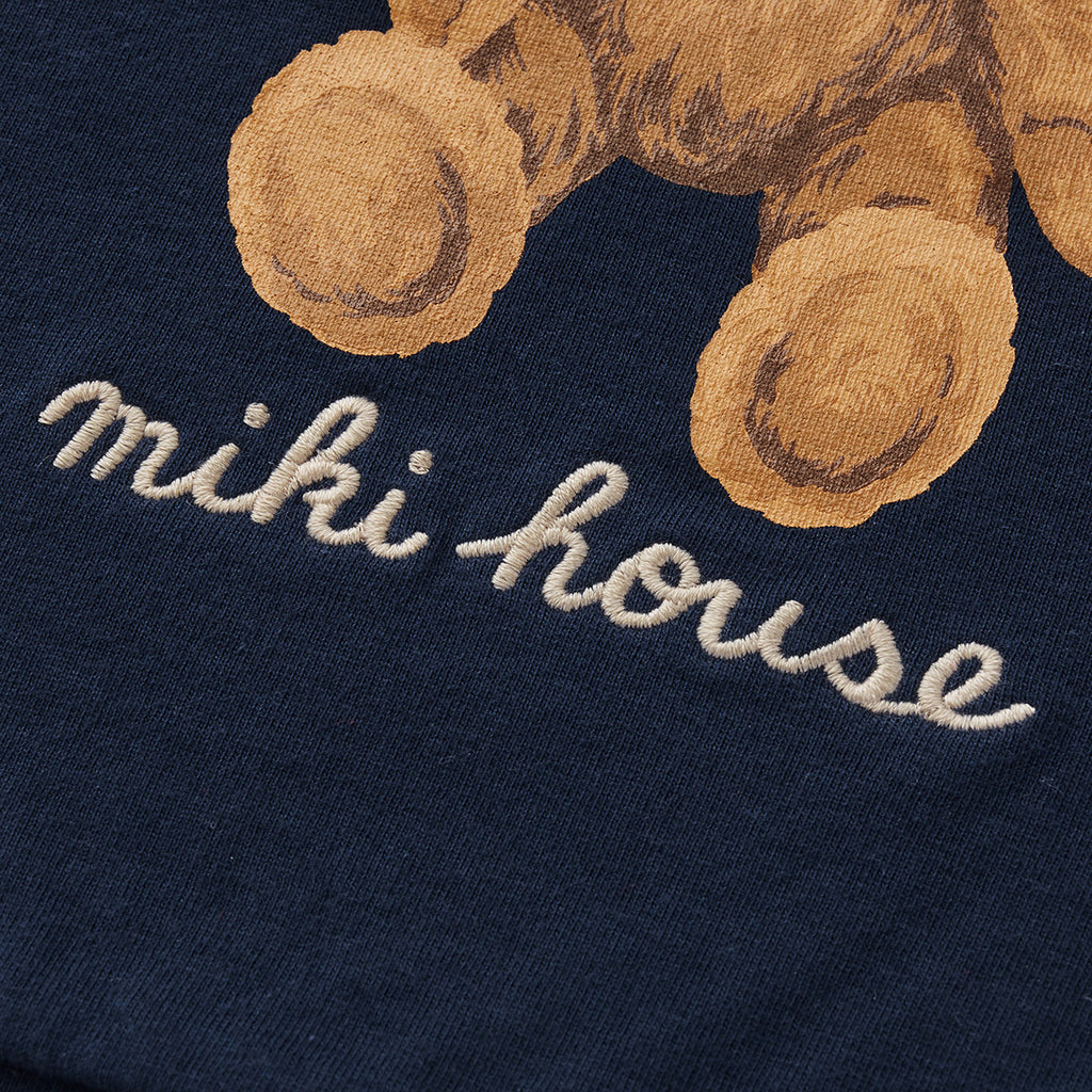 NAVY BLUE TEDDY BEAR COTTON SWEATSHIRT