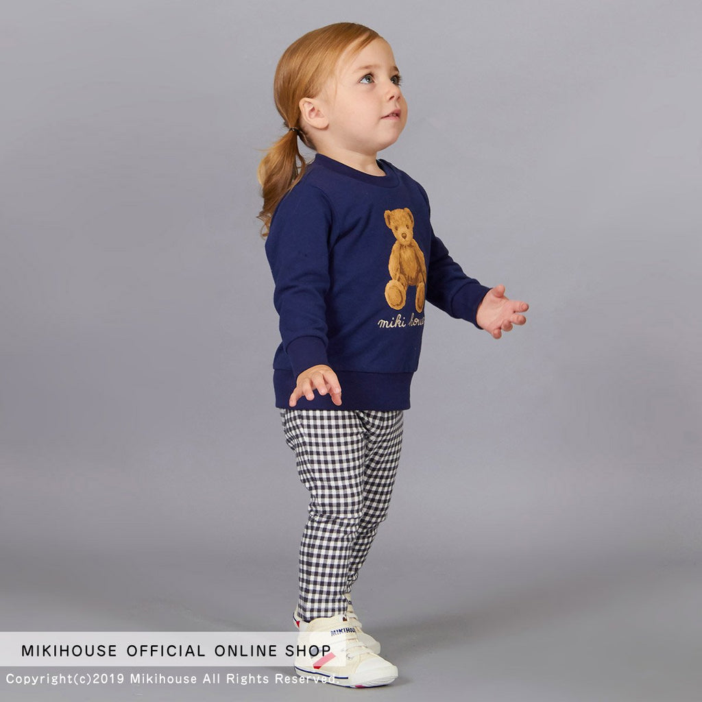 NAVY BLUE TEDDY BEAR COTTON SWEATSHIRT