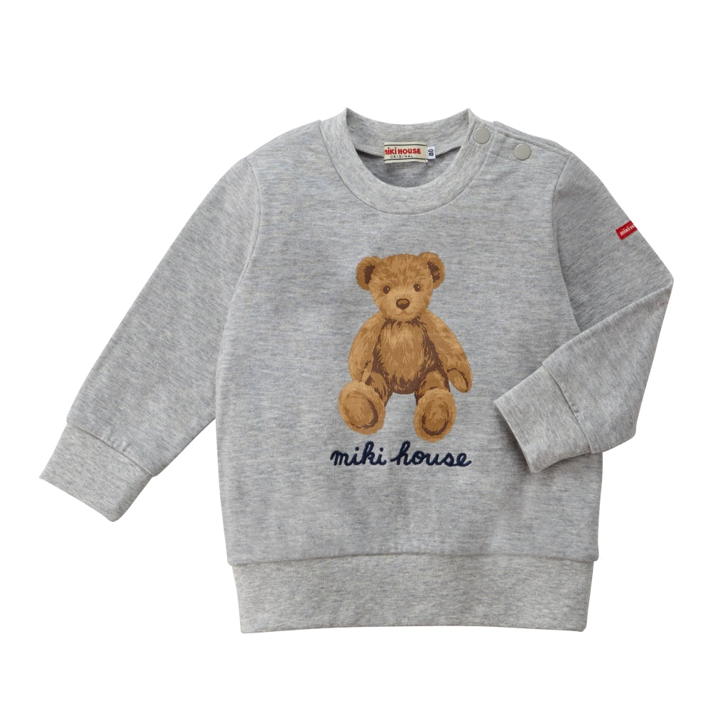 PULL GRIS PETIT OURSON