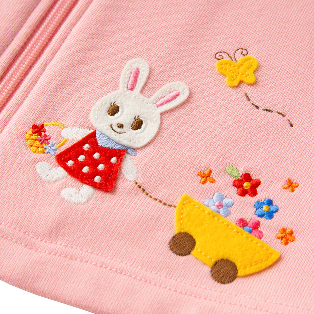 USAKO PINK COTTON SLEEVELESS VEST